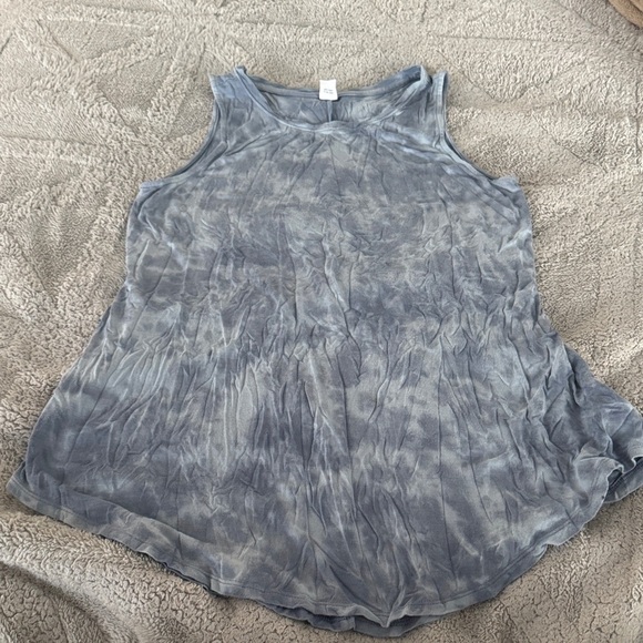 Luxe Tops - Luxe Cloudy Blue Tank Top